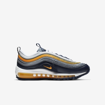 Nike Air Max 97 - Sneakers - Mørkeblå/Obsidian/Hvide/Orange | DK-16418